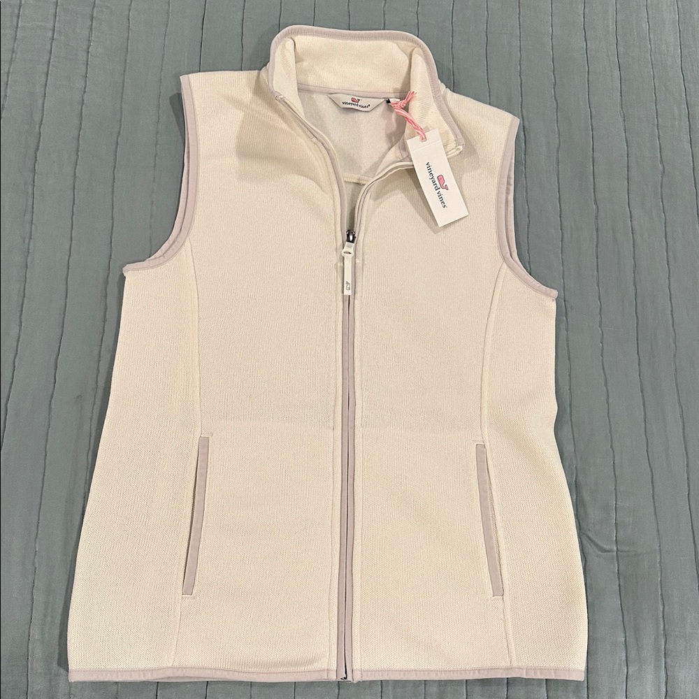 NEW Vineyard Vines Women's Sweater Fleece Vest